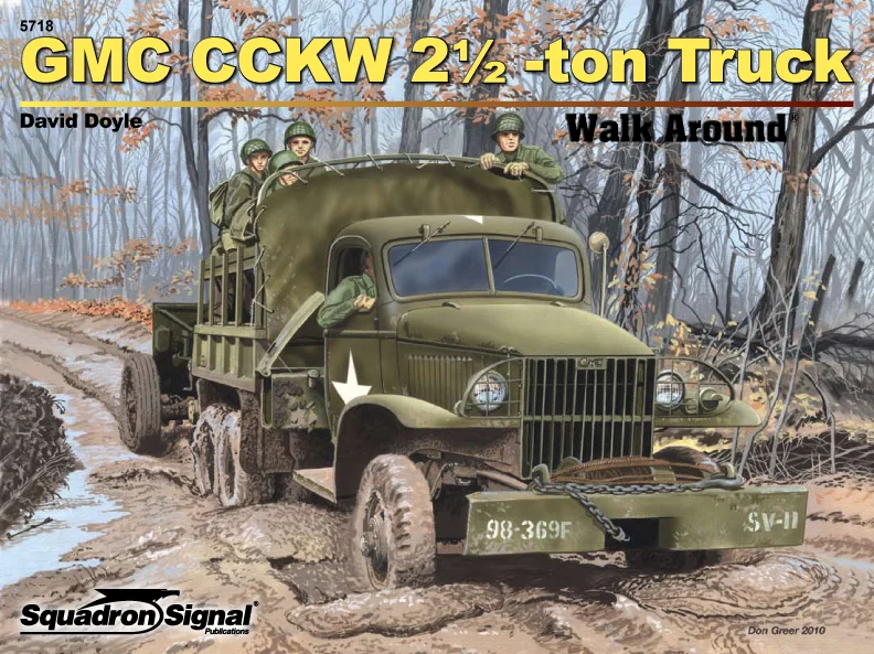 GMC CCKW Truck Walk Around SS5718 — David Doyle Books